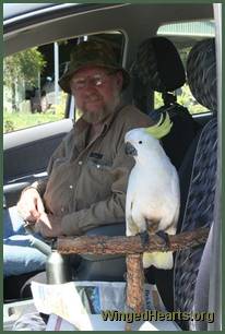 Charlie Girl and Peter in car -2 